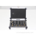 Stap Drill Bit ingesteld met aluminium case